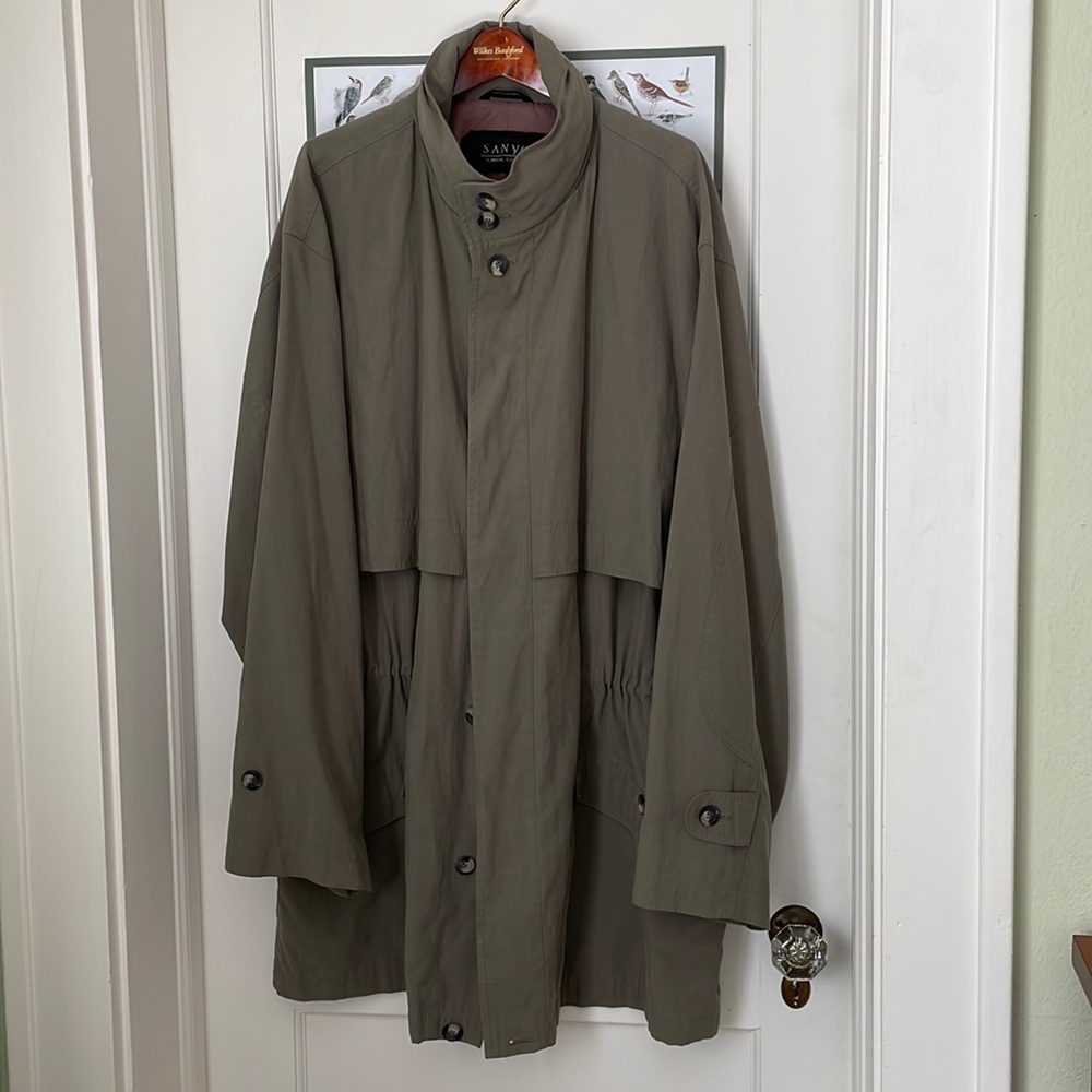Mens rain jacket